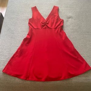 Kate Spade Red Ponte Dress